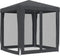vidaXL-Partytent-met-4-mesh-zijwanden-2x2-m-HDPE-antracietkleurig