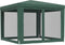 vidaXL-Partytent-met-4-mesh-zijwanden-3x3-m-HDPE-groen