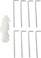 vidaXL - Partytent - met - 4 - mesh - zijwanden - 3x3 - m - HDPE - antracietkleurig