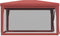 vidaXL - Partytent - met - 4 - mesh - zijwanden - 3x4 - m - HDPE - rood