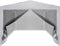 vidaXL - Partytent - met - 4 - mesh - zijwanden - 4x3 - m
