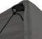 vidaXL - Partytent - met - 4 - zijwanden - inklapbaar - 2x2 - m - staal - antraciet
