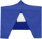 vidaXL - Partytent - met - 4 - zijwanden - inklapbaar - 2x2 - m - staal - blauw
