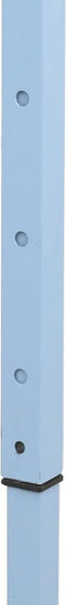 vidaXL - Partytent - met - 4 - zijwanden - inklapbaar - 2x2 - m - staal - crème