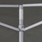 vidaXL - Partytent - met - 4 - zijwanden - inklapbaar - 2x2 - m - staal - antraciet