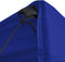 vidaXL - Partytent - met - 4 - zijwanden - inklapbaar - 2x2 - m - staal - blauw