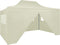 vidaXL - Partytent - met - 4 - zijwanden - inklapbaar - 3x4 - m - staal - crème