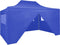 vidaXL - Partytent - met - 4 - zijwanden - inklapbaar - 3x4 - m - staal - blauw