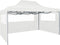 vidaXL - Partytent - met - 4 - zijwanden - inklapbaar - 3x4 - m - staal - wit