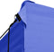 vidaXL - Partytent - met - 4 - zijwanden - inklapbaar - 3x4 - m - staal - blauw
