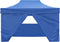vidaXL - Partytent - met - 4 - zijwanden - inklapbaar - 3x4 - m - staal - blauw