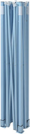 vidaXL - Partytent - met - 4 - zijwanden - inklapbaar - 3x4 - m - staal - wit