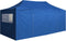 vidaXL - Partytent - met - 4 - zijwanden - inklapbaar - 3x6 - m - staal - blauw
