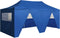 vidaXL - Partytent - met - 4 - zijwanden - inklapbaar - 3x6 - m - staal - crème