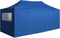 vidaXL - Partytent - met - 4 - zijwanden - inklapbaar - 3x6 - m - staal - wit
