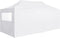 vidaXL - Partytent - met - 4 - zijwanden - inklapbaar - 3x6 - m - staal - wit