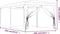 vidaXL - Partytent - met - 6 - mesh - zijwanden - 3x6 - m - HDPE - groen