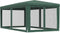 vidaXL - Partytent - met - 6 - mesh - zijwanden - 3x6 - m - HDPE - groen