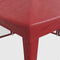 vidaXL - Partytent - met - 8 - mesh - zijwanden - 4x4 - m - HDPE - rood