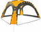 vidaXL - Partytent - met - LED - en - 4 - zijwanden - 3,6x3,6x2,3 - m - geel