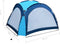 vidaXL - Partytent - met - LED - en - 4 - zijwanden - 3,6x3,6x2,3 - m - grijs - en - oranje