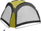 vidaXL - Partytent - met - LED - en - 4 - zijwanden - 3,6x3,6x2,3 - m - groen