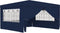 vidaXL - Partytent - met - wanden - professioneel - 90 - g/m² - 2,5x2,5 - m - antraciet