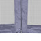 vidaXL - Partytent - met - zijwanden - pop-up - zeshoekig - 3,6x3,1 - m - donkerblauw