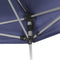 vidaXL - Partytent - met - zijwanden - pop-up - zeshoekig - 3,6x3,1 - m - donkerblauw