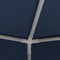 vidaXL - Partytent - met - zijwanden - professioneel - 90 - g/m² - 2x2 - m - blauw