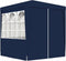 vidaXL - Partytent - met - zijwanden - professioneel - 90 - g/m² - 2x2 - m - blauw