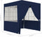vidaXL - Partytent - met - zijwanden - professioneel - 90 - g/m² - 2x2 - m - blauw