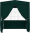 vidaXL - Partytent - met - zijwanden - professioneel - 90 - g/m² - 2x2 - m - groen