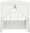 vidaXL - Partytent - met - zijwanden - professioneel - 90 - g/m² - 4x4 - m - wit