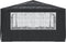 vidaXL - Partytent - met - zijwanden - professioneel - 90 - g/m² - 4x4 - m - antraciet
