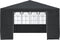 vidaXL - Partytent - met - zijwanden - professioneel - 90 - g/m² - 4x4 - m - antraciet