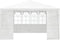 vidaXL - Partytent - met - zijwanden - professioneel - 90 - g/m² - 4x4 - m - wit