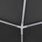vidaXL - Partytent - met - zijwanden - professioneel - 90 - g/m² - 4x4 - m - antraciet