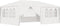 vidaXL - Partytent - met - zijwanden - professioneel - 90 - g/m² - 4x6 - m - wit