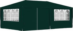 vidaXL - Partytent - met - zijwanden - professioneel - 90 - g/m² - 4x6 - m - groen