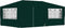 vidaXL - Partytent - met - zijwanden - professioneel - 90 - g/m² - 4x6 - m - groen