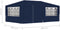 vidaXL - Partytent - met - zijwanden - professioneel - 90 - g/m² - 4x6 - m - blauw