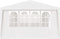 vidaXL - Partytent - met - zijwanden - professioneel - 90 - g/m² - 4x9 - m - wit
