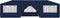 vidaXL - Partytent - met - zijwanden - professioneel - 90 - g/m² - 4x9 - m - blauw