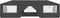 vidaXL - Partytent - met - zijwanden - professioneel - 90 - g/m² - 4x9 - m - antraciet