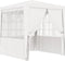 vidaXL - Partytent - met - zijwanden - professioneel - 90 - g/m² - 2,5x2,5 - m - wit