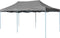 vidaXL - Partytent - pop-up - inklapbaar - 3x6 - m - antraciet