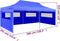 vidaXL - Partytent - pop-up - inklapbaar - 3x6 - m - blauw