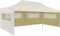 vidaXL - Partytent - pop-up - inklapbaar - 3x6 - m - crème