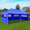 vidaXL - Partytent - pop-up - inklapbaar - 3x6 - m - crème